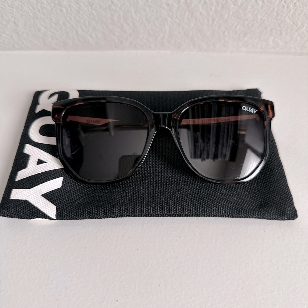 Quay Polarized Sunglasses (coffees run)